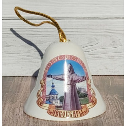 Колокольчик круглый большой керам.