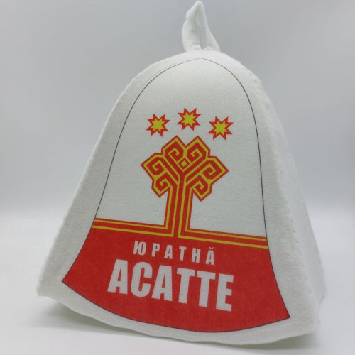 Шапка банная Асатте (принт)