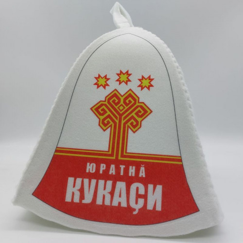 Шапка банная Кукащи (принт)
