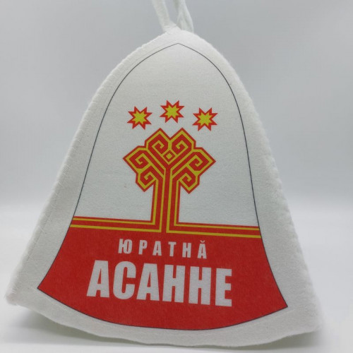 Шапка банная Асанне (принт)