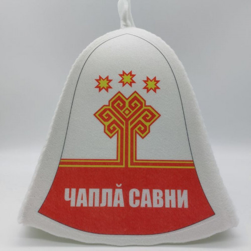 Шапка банная Чапла савни (принт)