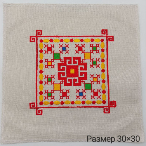Салфетка вышивка 002 30*30