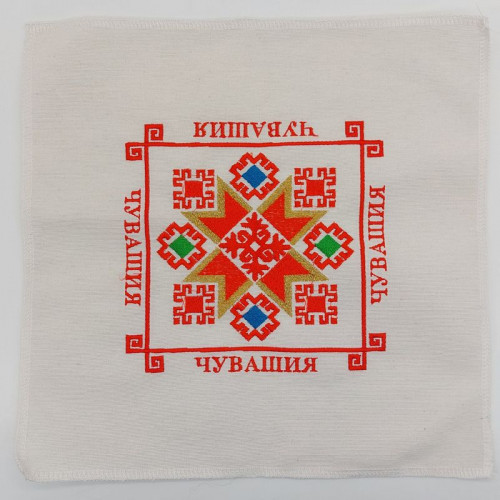 Салфетка вышивка 005 30*30