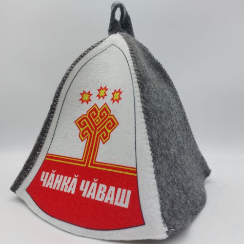 Шапка банная Чанка чаваш кр-жел (принт)