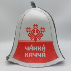 Шапка банная Чанка качча (принт)