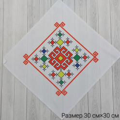 Салфетка вышивка 015 30*30 (принт) 