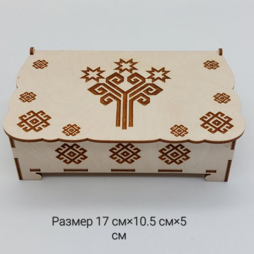 Шкатулка 17*10,5*5 см