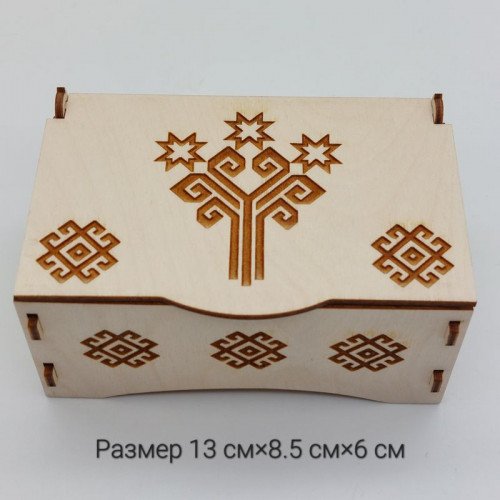 Шкатулка 13*8,5*6 см