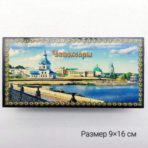 Шкатулка Старые Чебоксары 9*16 см