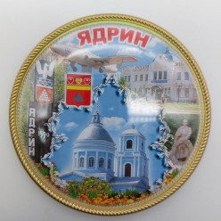 Магнит акриловый круглый 02